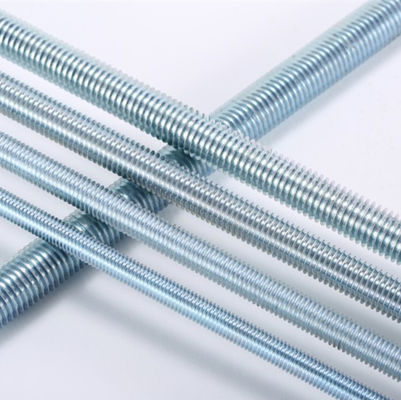QUALITÉ  ISO9001 Gr8.8 Zinc Plated Thread Rods Galvanized Full Thread Bar Bolts usine