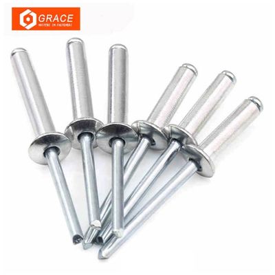 QUALITÉ  Aluminum Metal 8mm Countersunk Head Blind Rivets Galvanized usine